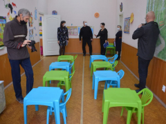 В Саратове 95-летие Дома работников искусств отметили в холодном помещении без крыши