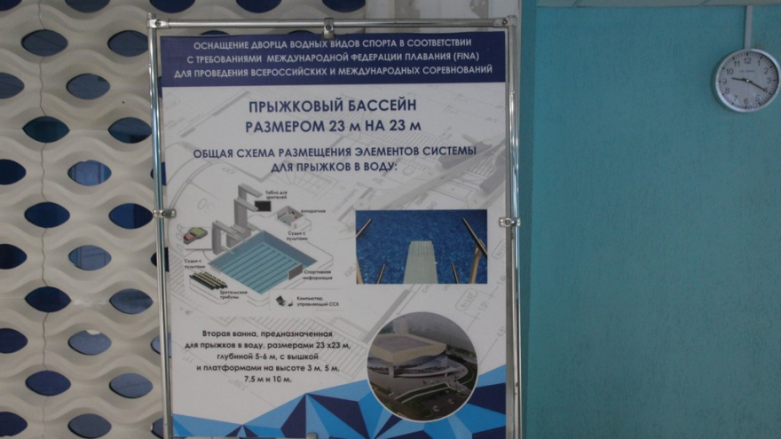 Как в лучших китайских залах!: губернатор оценил кожаные диваны во дворце водных видов спорта