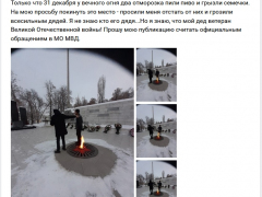 Подлый и низкий поступок: пьянка с семечками у вечного огня обернулась уголовным делом