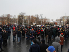 Очередная акция в поддержку оппозиционера Алексея Навального: саратовцы требовали перемен и звали губернатора