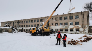 В Екатериновке пожар уничтожил крышу школы: дети учатся в актовом зале и кабинете социального педагога