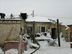 В Красном Куте пожар уничтожил жилой дом