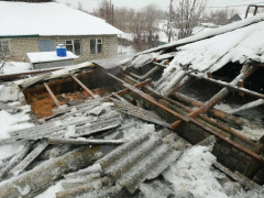 В Красном Куте пожар уничтожил жилой дом