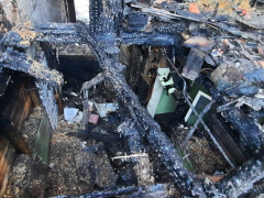 В центре Саратова полыхал жилой дом: огонь тушили три часа (видео)