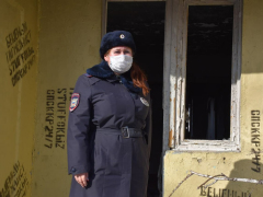 В Саратове в заброшенных строениях полицейские искали детей, бомжей и наркоманов