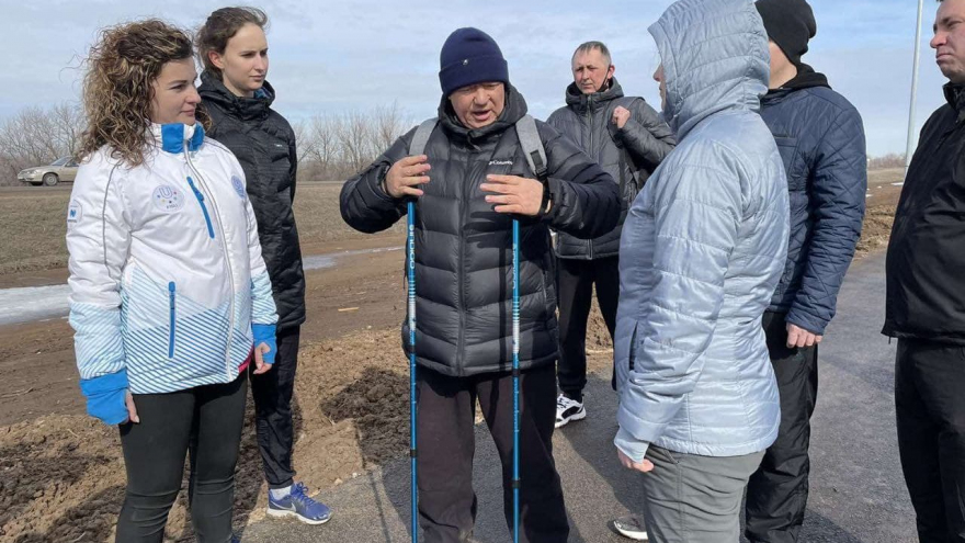 Депутат Госдумы о велодорожке к месту приземления Юрия Гагарина: В некоторых местах сделаны технические разрывы, чтобы проходили паводковые воды