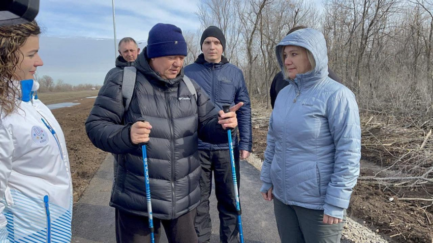 Депутат Госдумы о велодорожке к месту приземления Юрия Гагарина: В некоторых местах сделаны технические разрывы, чтобы проходили паводковые воды