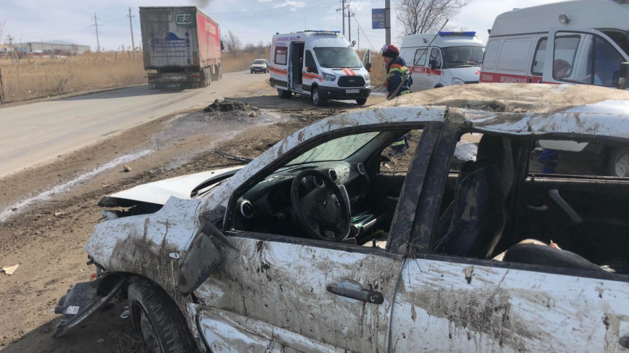 В аварии на окраине Саратова пострадала пятимесячная девочка