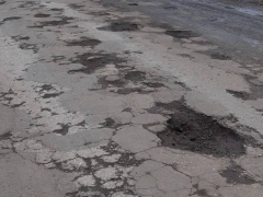 14 километров ужаса: у разбитой дороги в Советском районе появился Instagram-аккаунт