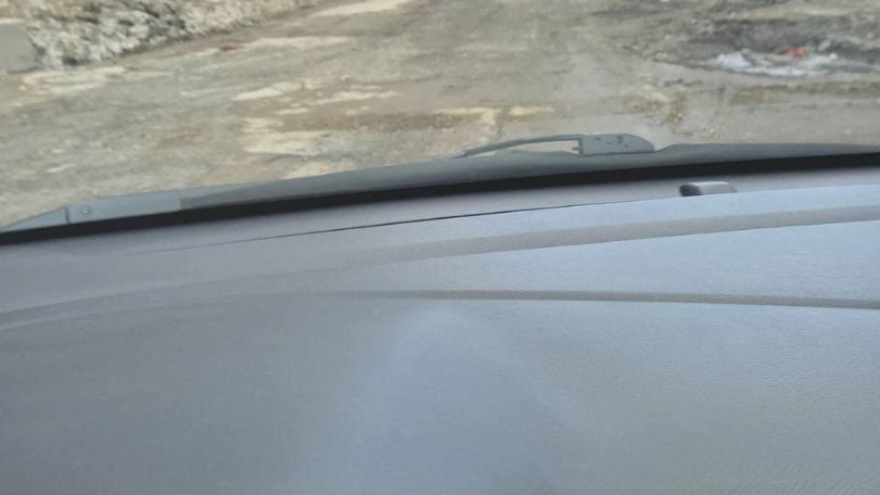 В Авиаторе дорогу ада засыпали асфальтной крошкой