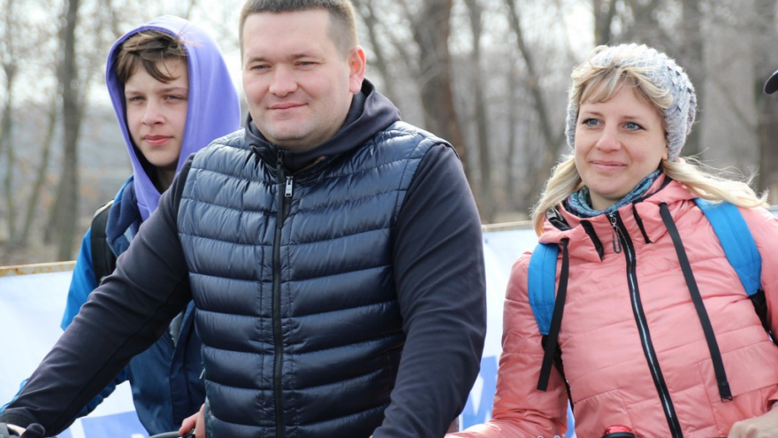 60-летие полета Гагарина: в Саратовской области устроили велопробег Поехали! и забег Звездный путь