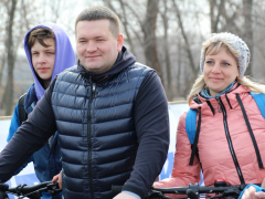 60-летие полета Гагарина: в Саратовской области устроили велопробег Поехали! и забег Звездный путь