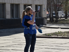В саратовском сквере Дружбы народов навели порядок