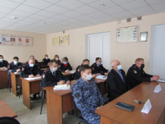 В Петровском районе сменился начальник полиции: познакомиться с ним пришли глава района, прокурор и судья