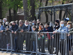 В Саратове состоялось шествие, посвященное Победе (фоторепортаж)