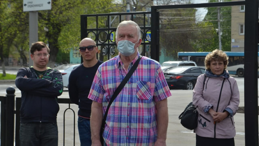 В Заводском районе заложили камень на месте будущей стелы Город трудовой доблести