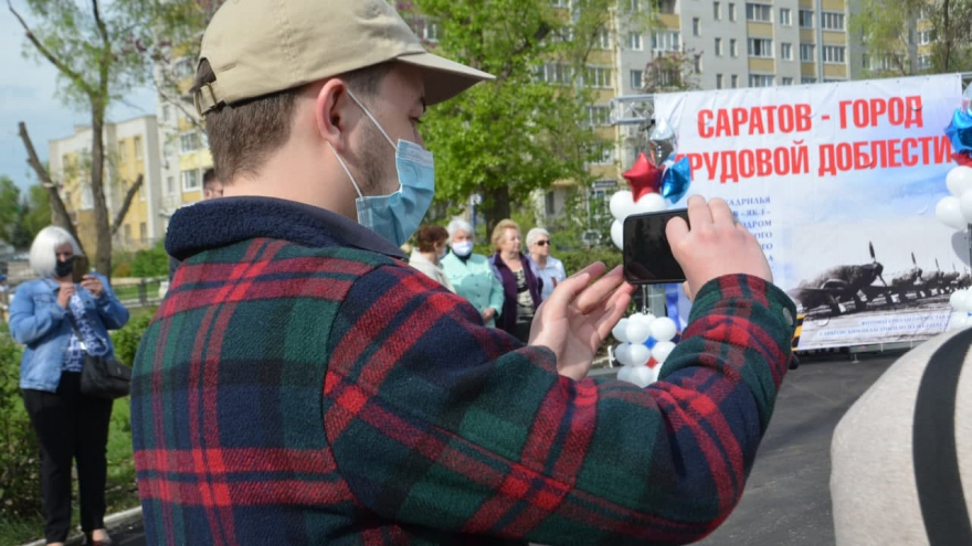 В Заводском районе заложили камень на месте будущей стелы Город трудовой доблести