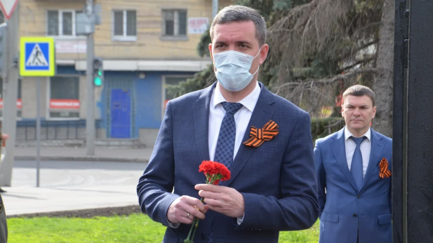 В Заводском районе заложили камень на месте будущей стелы Город трудовой доблести