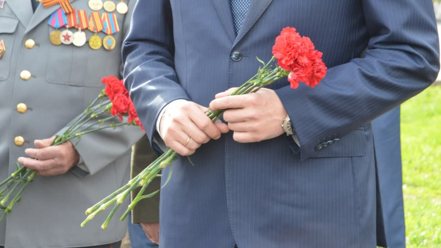 В Заводском районе заложили камень на месте будущей стелы Город трудовой доблести
