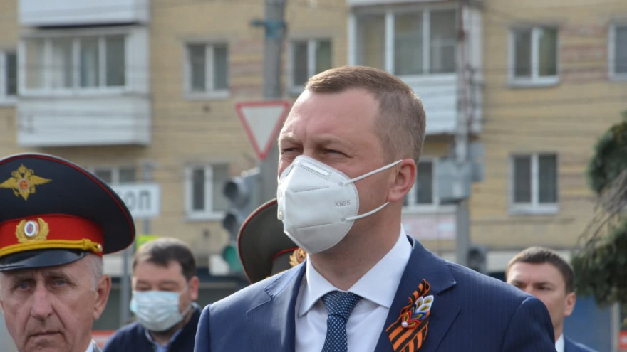 В Заводском районе заложили камень на месте будущей стелы Город трудовой доблести