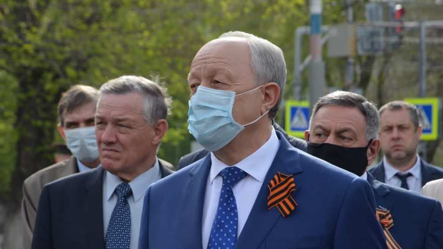 В Заводском районе заложили камень на месте будущей стелы Город трудовой доблести