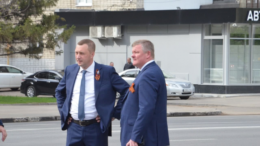 В Заводском районе заложили камень на месте будущей стелы Город трудовой доблести