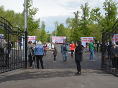 В Заводском районе заложили камень на месте будущей стелы Город трудовой доблести
