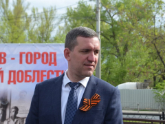 В Заводском районе заложили камень на месте будущей стелы Город трудовой доблести