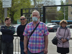 В Заводском районе заложили камень на месте будущей стелы Город трудовой доблести