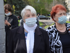 В Заводском районе заложили камень на месте будущей стелы Город трудовой доблести
