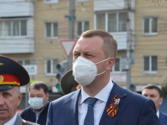 В Заводском районе заложили камень на месте будущей стелы Город трудовой доблести