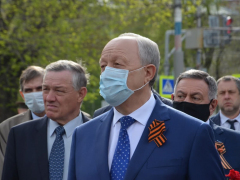 В Заводском районе заложили камень на месте будущей стелы Город трудовой доблести