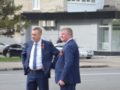 В Заводском районе заложили камень на месте будущей стелы Город трудовой доблести