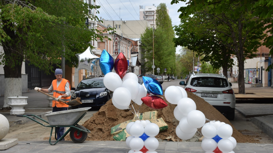 На Волжской прошла патриотическая акция в честь Дня Победы (фоторепортаж)