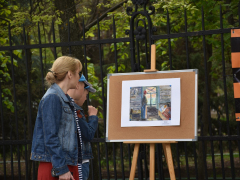 На Волжской прошла патриотическая акция в честь Дня Победы (фоторепортаж)