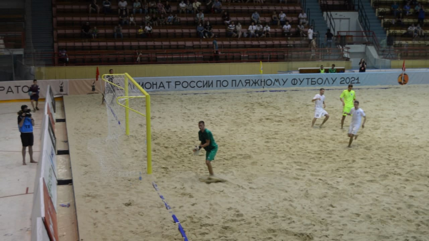 Дельта проиграла Крыльям Советов в последнем домашнем матче Чемпионата России по пляжному футболу