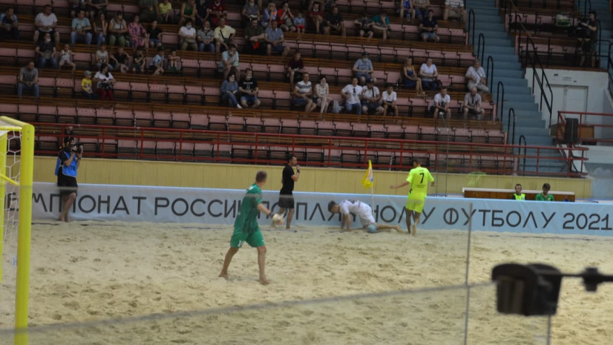 Дельта проиграла Крыльям Советов в последнем домашнем матче Чемпионата России по пляжному футболу