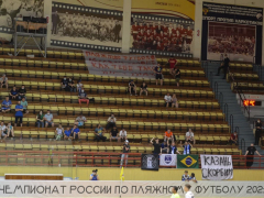 Дельта проиграла Крыльям Советов в последнем домашнем матче Чемпионата России по пляжному футболу