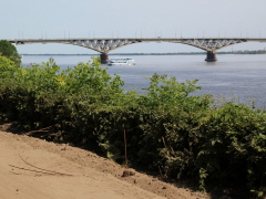 Благоустройство набережной в Саратове: представитель подрядчика пожаловался на шайку зеленых, которая целенаправленно мешает работе