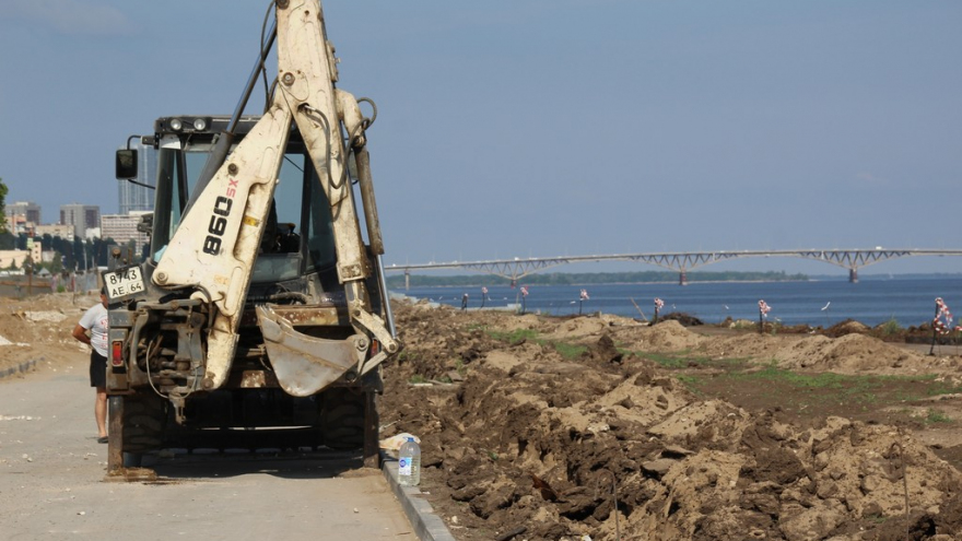 Новую набережную в Саратове избавили почти от всех гаражей