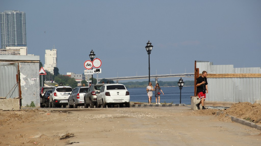 Новую набережную в Саратове избавили почти от всех гаражей