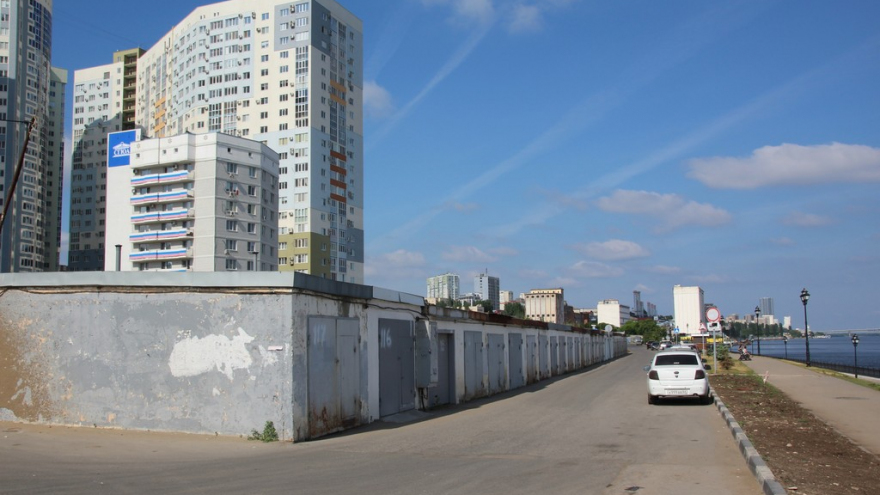 Новую набережную в Саратове избавили почти от всех гаражей