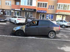 Ночью в Энгельсе сгорели две Лады