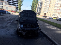 Ночью в Энгельсе сгорели две Лады