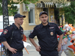 В центре Саратова устроили средневековое сражение (видео)