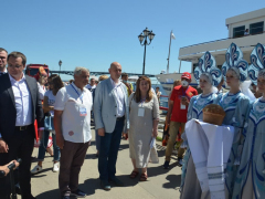 В Саратове стартовала экспедиция с представителями народов Поволжья: делегаты уплыли на теплоходе