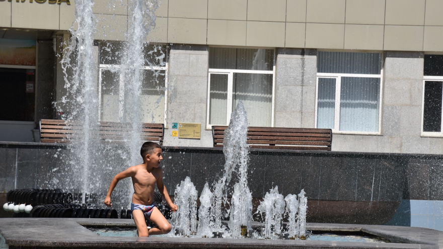 Аномальная жара в Саратове. Фоторепортаж