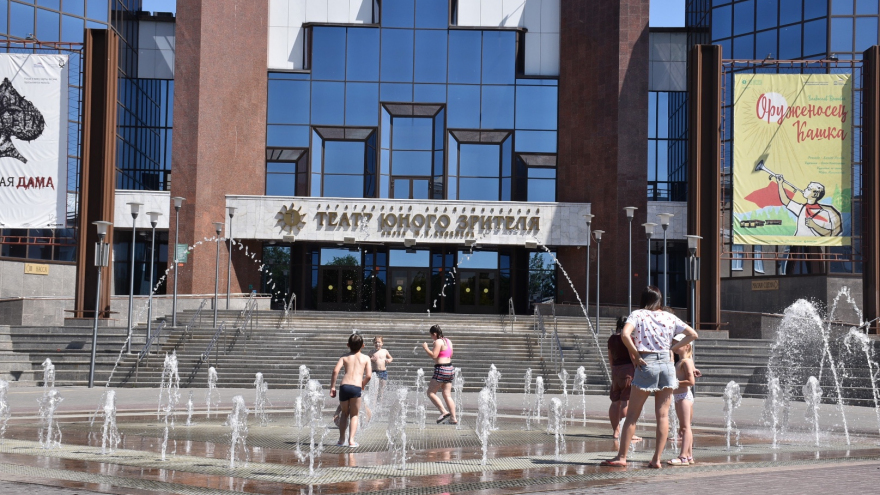 Аномальная жара в Саратове. Фоторепортаж