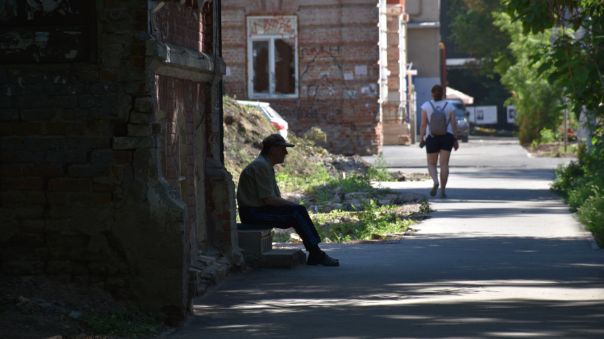 Аномальная жара в Саратове. Фоторепортаж