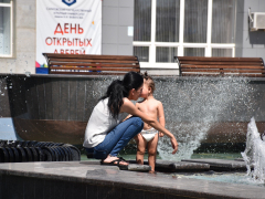 Аномальная жара в Саратове. Фоторепортаж